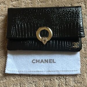 Knock off clutch foldable purse